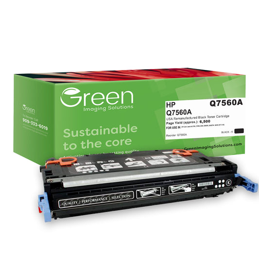 GIS USA Remanufactured Black Toner Cartridge for HP Q7560A (HP 314A)