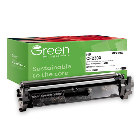 GIS USA Remanufactured High Yield Toner Cartridge for HP CF230X (HP 30X)