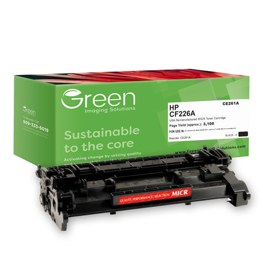 GIS USA Remanufactured MICR Toner Cartridge for HP CF226A
