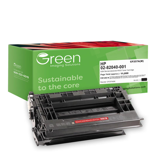 GIS USA Remanufactured MICR Toner Cartridge for HP CF237A