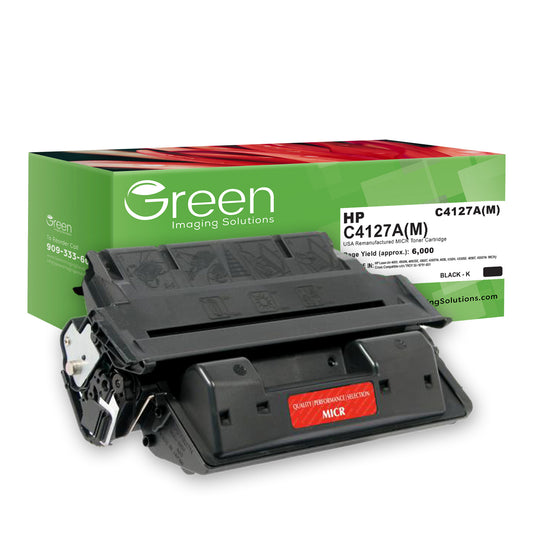 GIS USA Remanufactured MICR Toner Cartridge for HP C4127A, TROY 02-18791-001