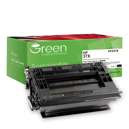GIS USA Remanufactured High Yield Toner Cartridge for HP CF237X (HP 37X)