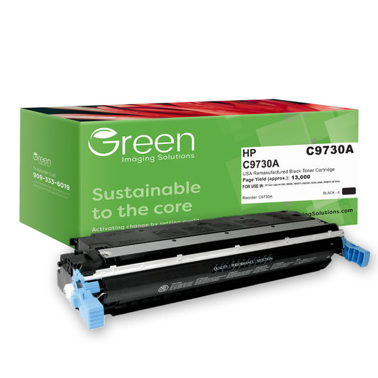 GIS USA Remanufactured Black Toner Cartridge for HP C9730A (HP 645A)