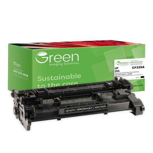 GIS USA Remanufactured Toner Cartridge for HP CF226A (HP 26A)