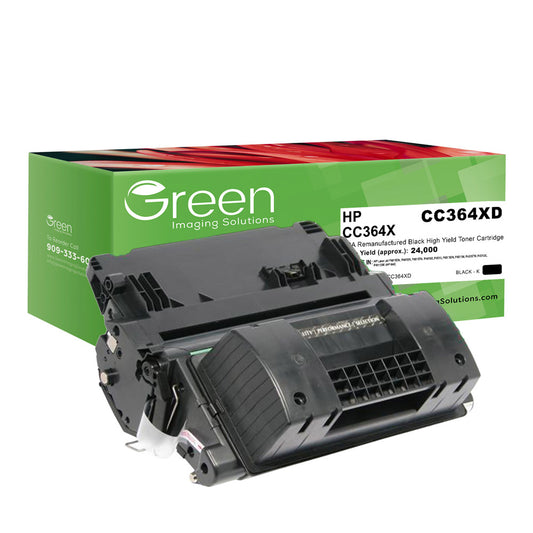 GIS USA Remanufactured High Yield Toner Cartridge for HP CC364X (HP 64X)