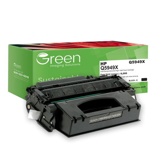 GIS USA Remanufactured High Yield Toner Cartridge for HP Q5949X (HP 49X)