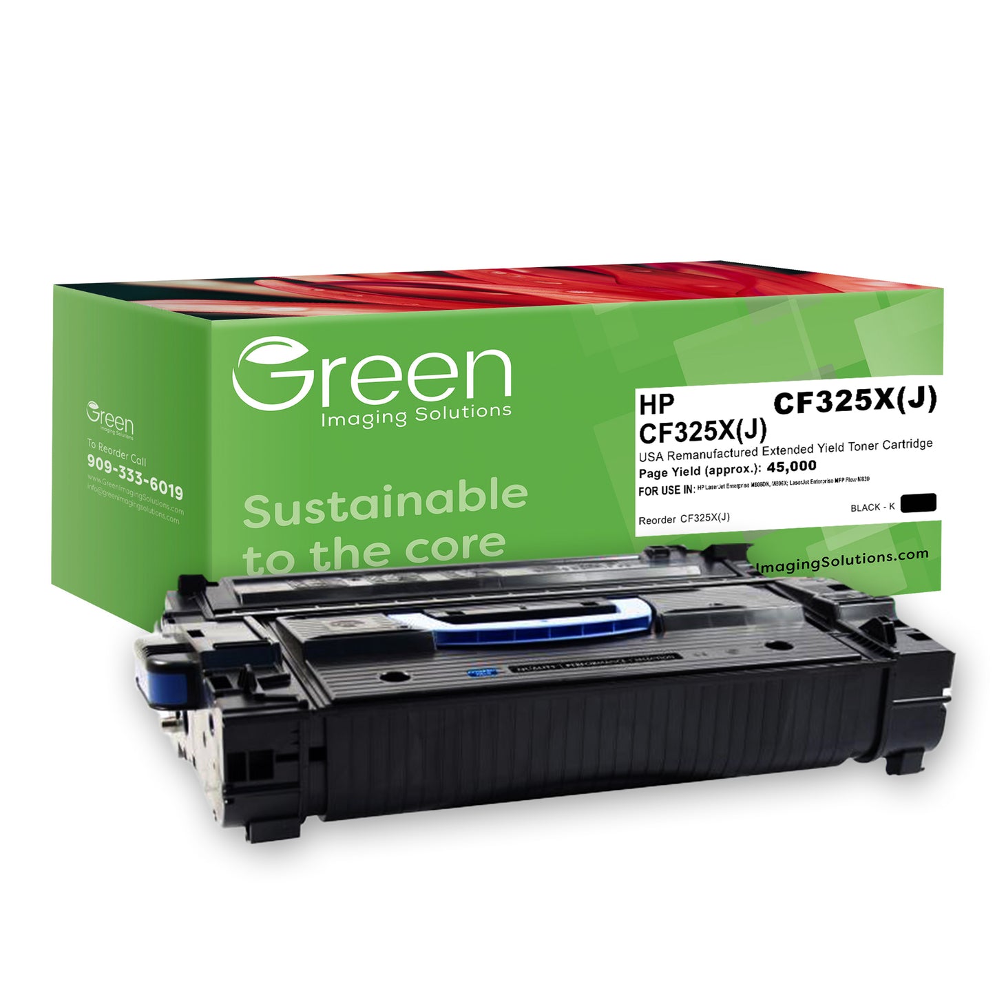 GIS USA Remanufactured Extended Yield Toner Cartridge for HP CF325X