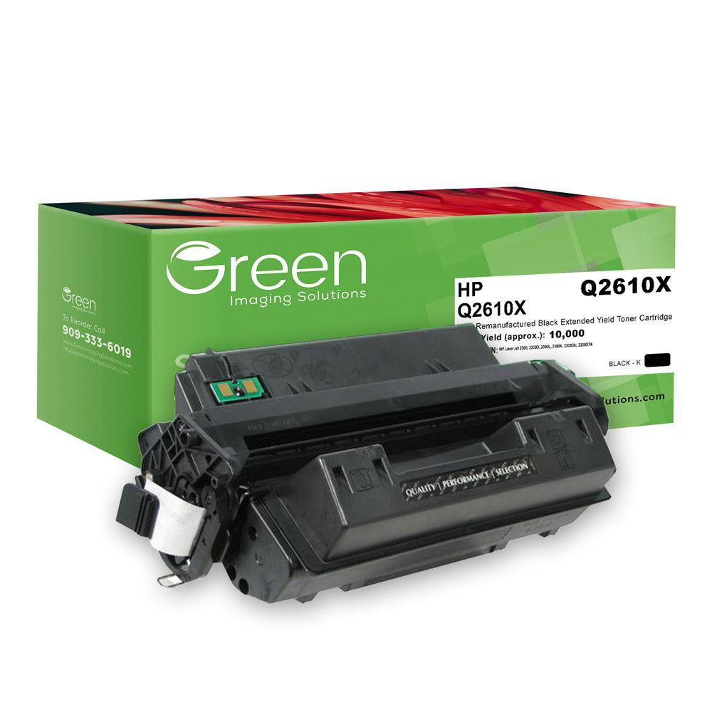 GIS USA Remanufactured Extended Yield Toner Cartridge for HP Q2610A