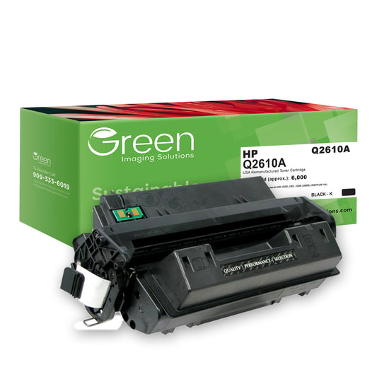 GIS USA Remanufactured Toner Cartridge for HP Q2610A (HP 10A)