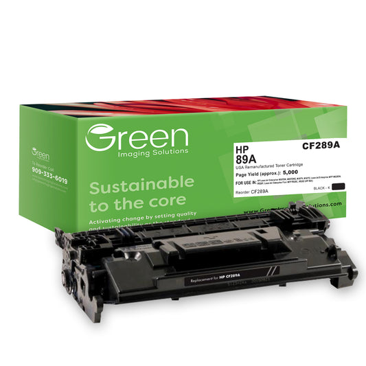 GIS USA Remanufactured Toner Cartridge for HP CF289A (HP 89A)