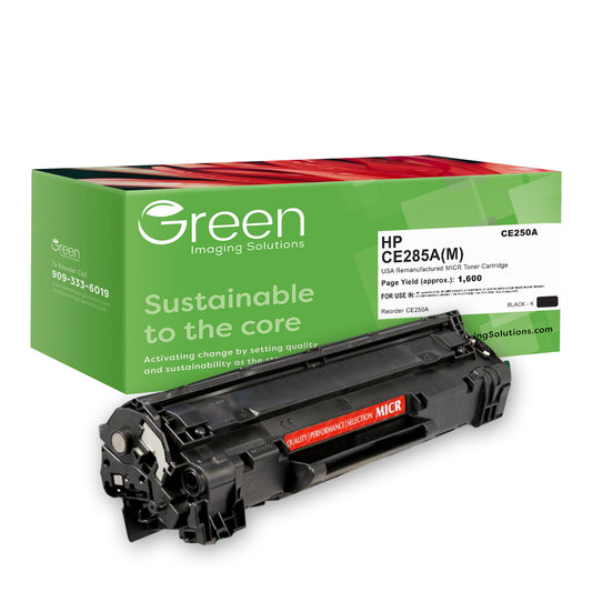 GIS USA Remanufactured MICR Toner Cartridge for HP CE285A (HP 85A)