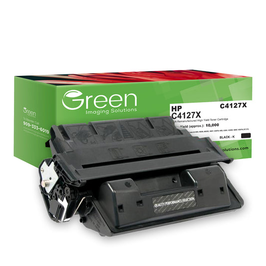 GIS USA Remanufactured High Yield Toner Cartridge for HP C4127X (HP 27X)