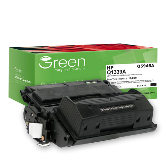 GIS USA Remanufactured Universal Toner Cartridge for HP Q1339A/Q5945A (HP 39A/45A)