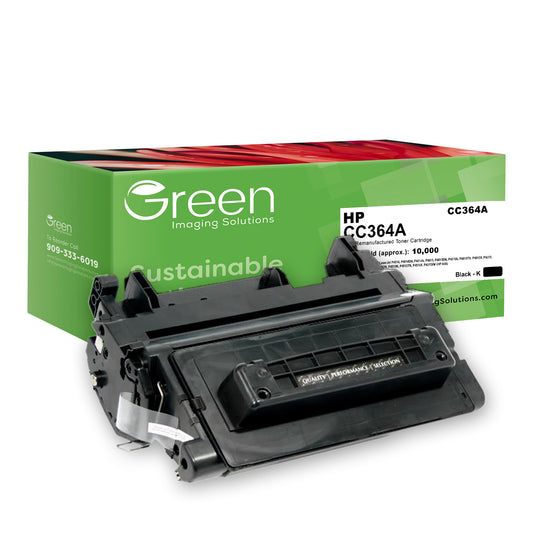 GIS USA Remanufactured Toner Cartridge for HP CC364A (HP 64A)