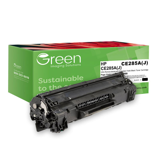 GIS USA Remanufactured Extended Yield Toner Cartridge for HP CE285A