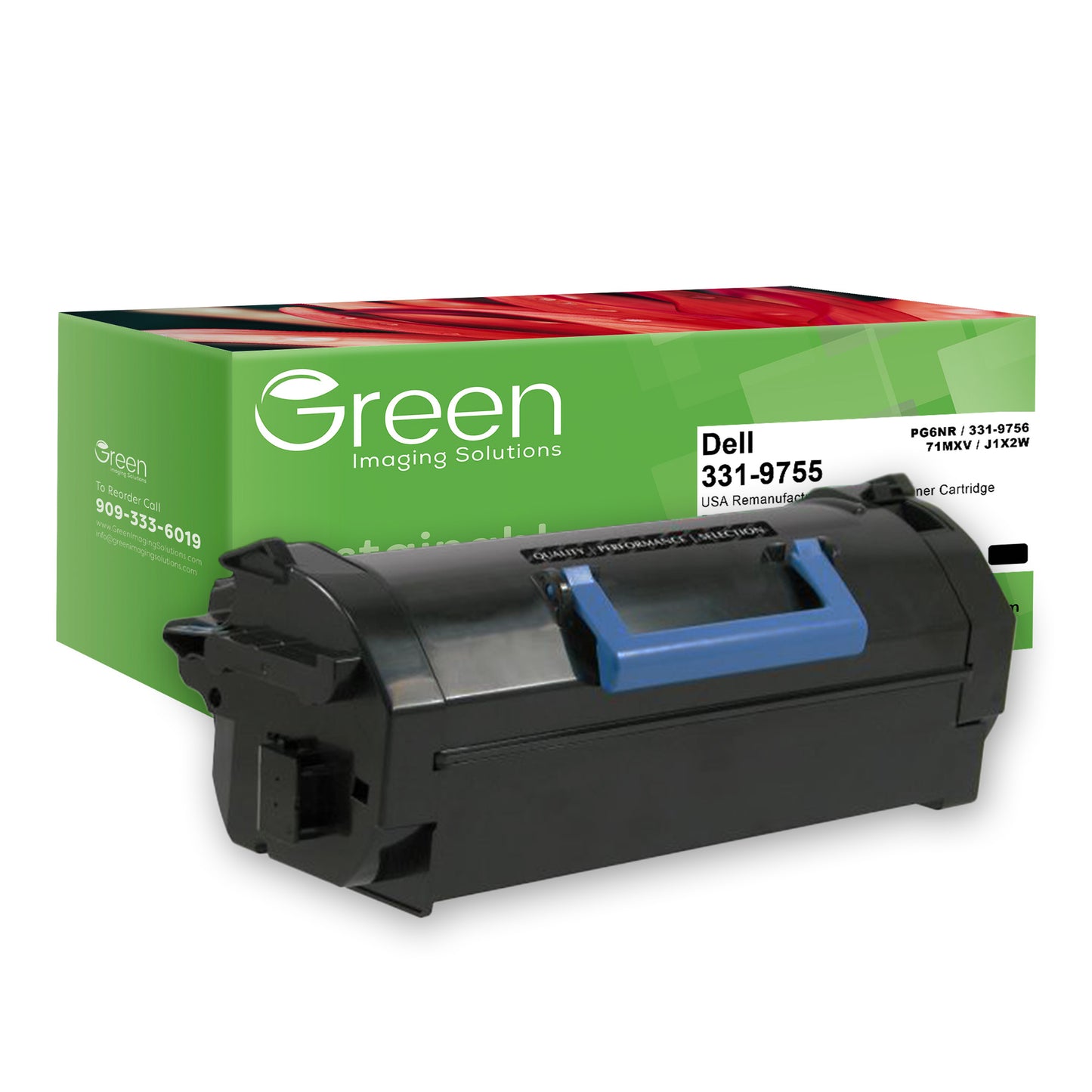 Green Imaging Solutions USA Remanufactured High Yield Toner Cartridge for Dell B5460/B5465