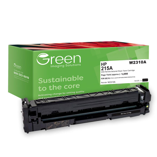 GIS USA Remanufactured Black Toner Cartridge for HP W2310A (HP 215A)