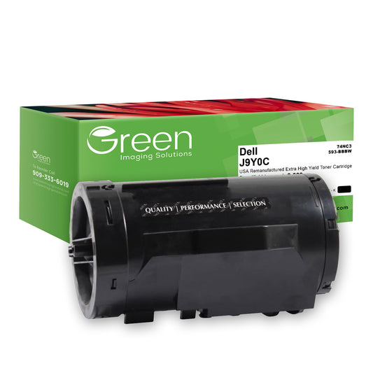 Green Imaging Solutions USA Remanufactured Extra High Yield Toner Cartridge for Dell H815/S2815