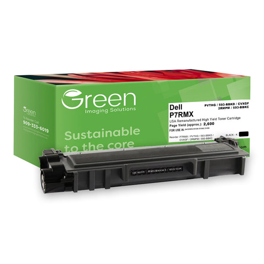 Green Imaging Solutions USA Remanufactured High Yield Toner Cartridge for Dell E310/514