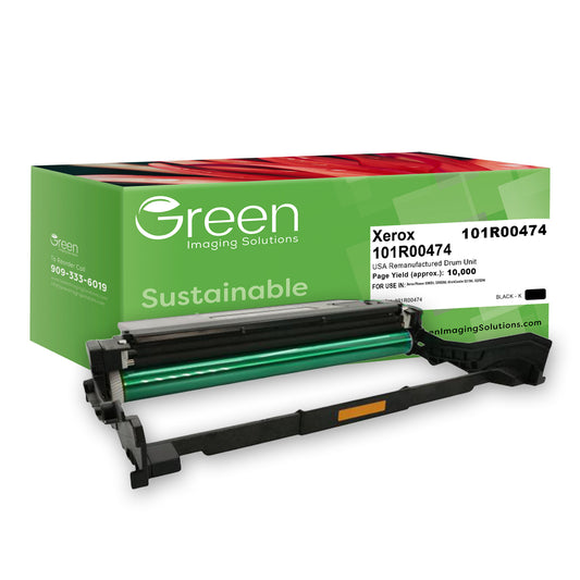 Green Imaging Solutions USA Remanufactured Drum Unit for Xerox 101R00474