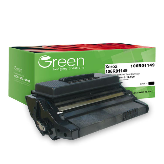 Green Imaging Solutions USA Remanufactured Toner Cartridge for Xerox 106R01149