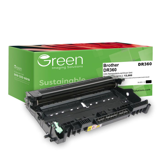 Green Imaging Solutions USA Remanufactured Drum Unit for Brother DR360