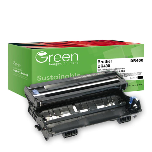 Green Imaging Solutions USA Remanufactured Drum Unit for Brother DR400