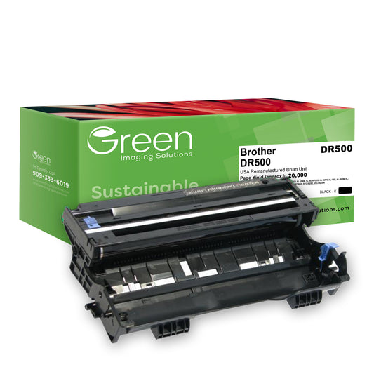Green Imaging Solutions USA Remanufactured Drum Unit for Brother DR500