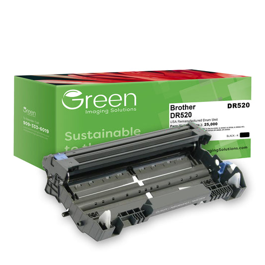 Green Imaging Solutions USA Remanufactured Drum Unit for Brother DR520