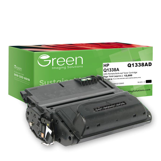 GIS USA Remanufactured Toner Cartridge for HP Q1338A (HP 38A)