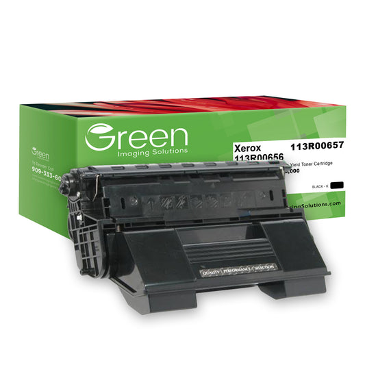 Green Imaging Solutions USA Remanufactured High Yield Toner Cartridge for Xerox 113R00656/113R00657