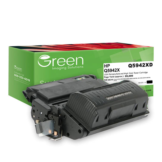 GIS USA Remanufactured High Yield Toner Cartridge for HP Q5942X (HP 42X)